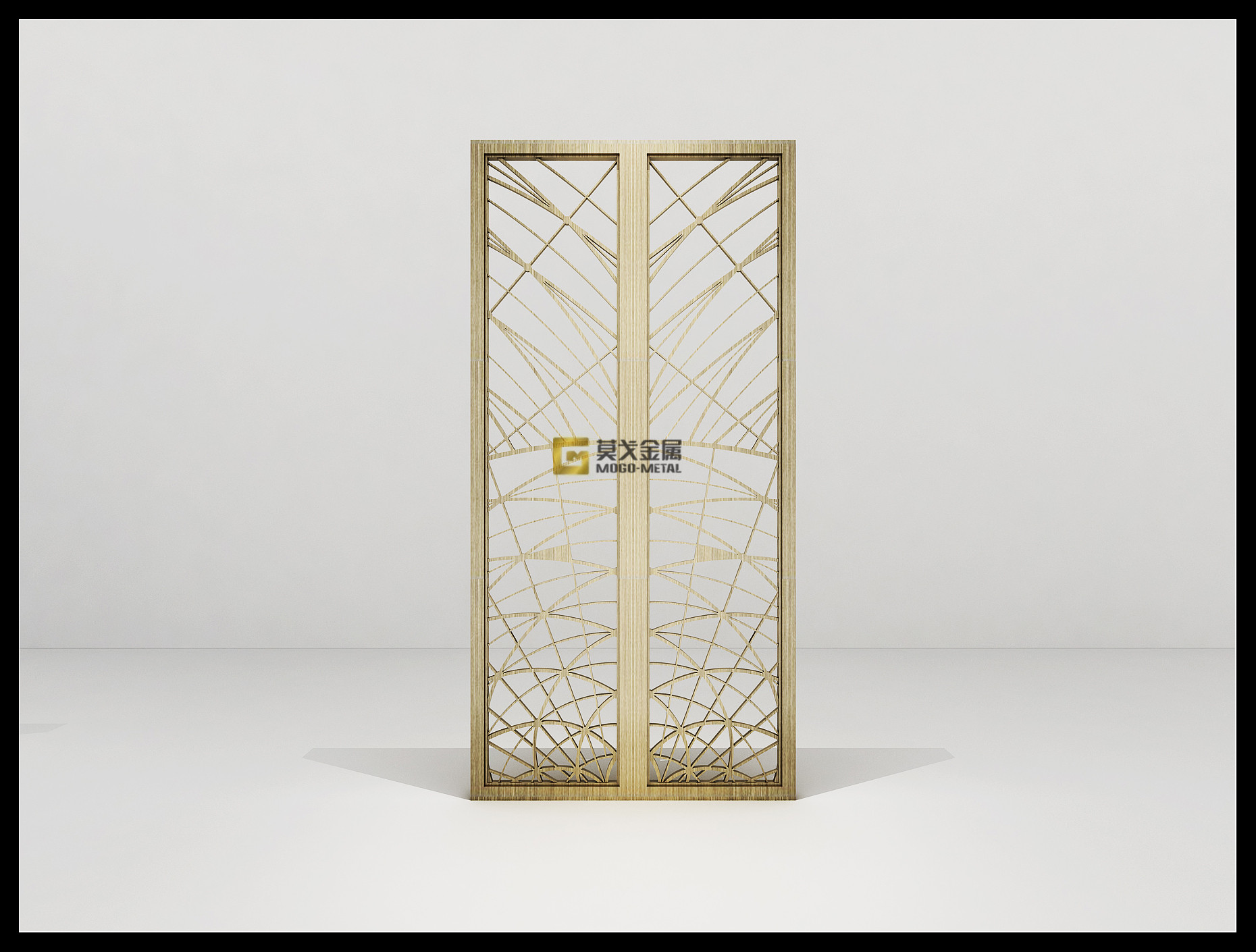青古銅不銹鋼屏風(fēng)